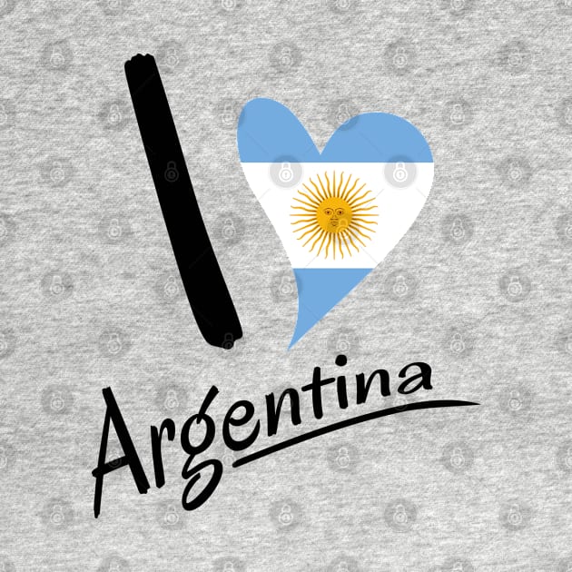 I love argentina by Nana On Here